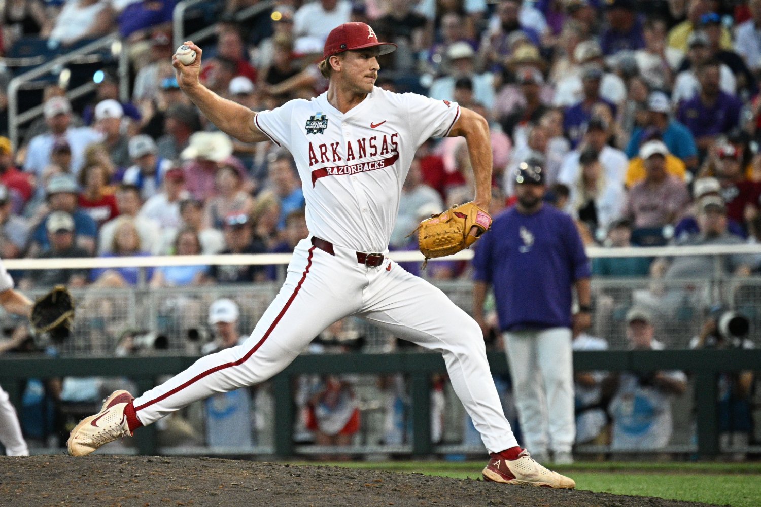 Red Sox Select Arkansas’ Christian Foutch 148th Overall in 2025 MLB Draft